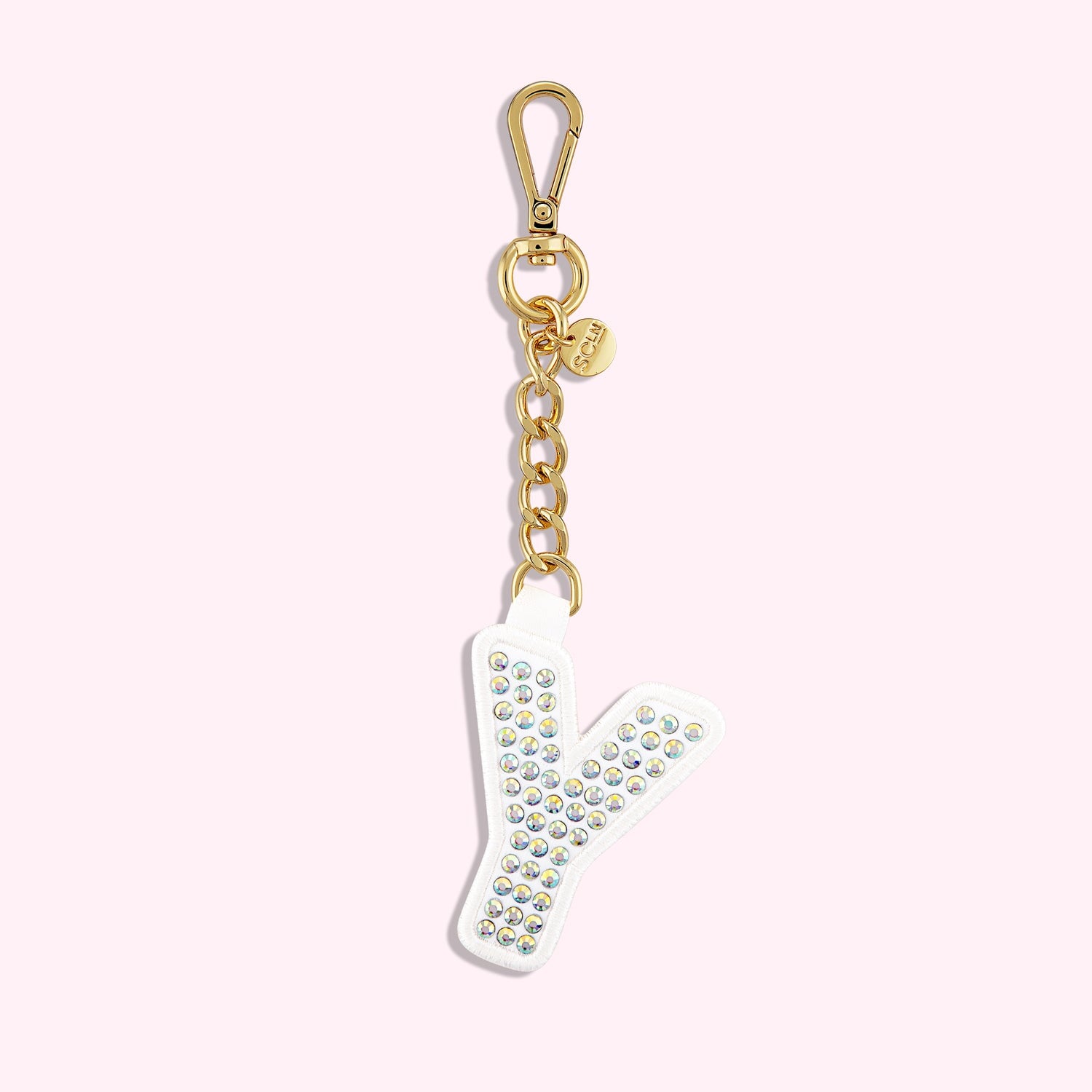 Sparkle Letter Bag Charm