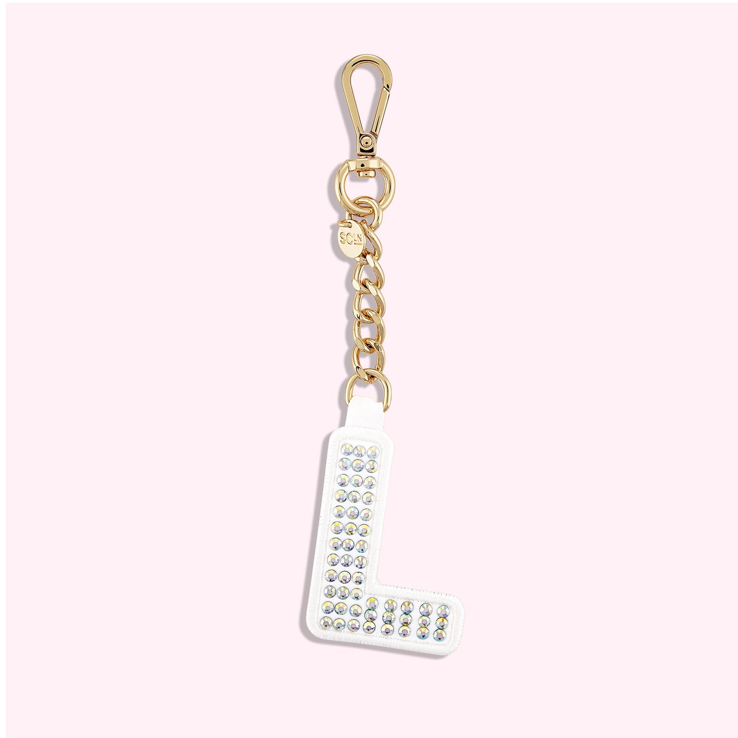 Sparkle Letter Bag Charm