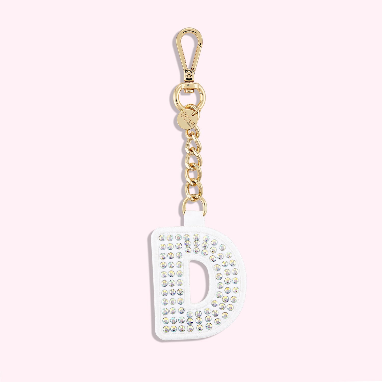 Sparkle Letter Bag Charm