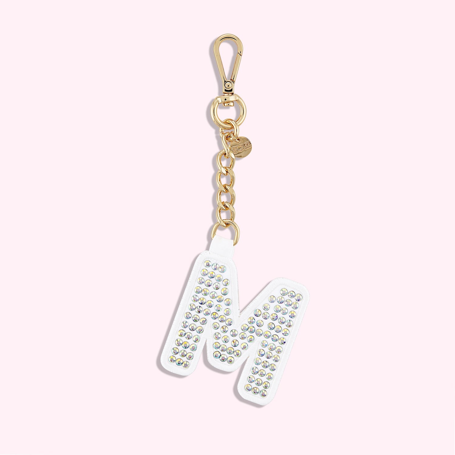 Sparkle Letter Bag Charm