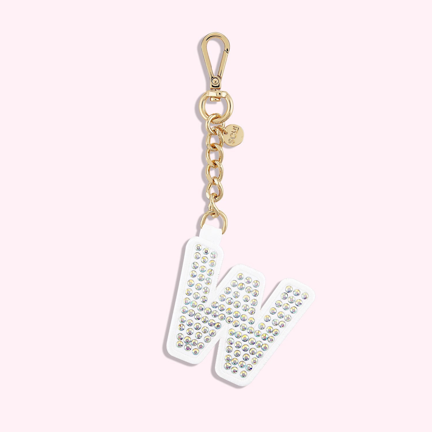 Sparkle Letter Bag Charm
