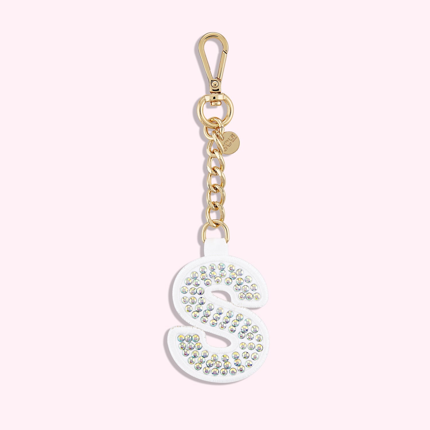 Sparkle Letter Bag Charm
