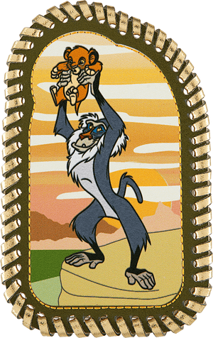 Simba & Rafiki Patch