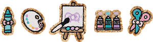 Hello Kitty Art Patch Set