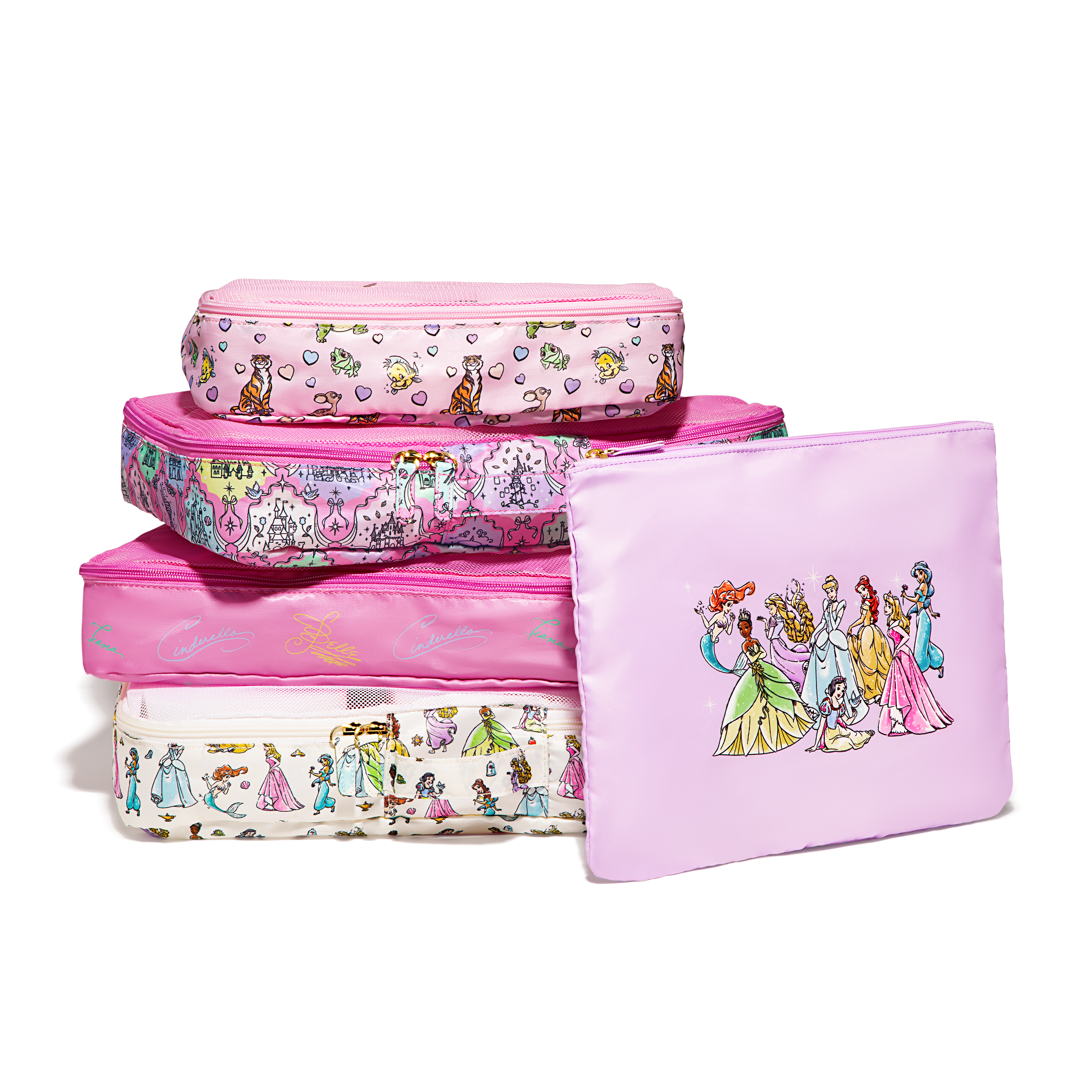 Disney Princess Packing Cubes (Set of 5)