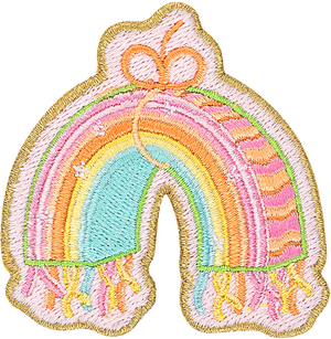 Rainbow Pinata Patch