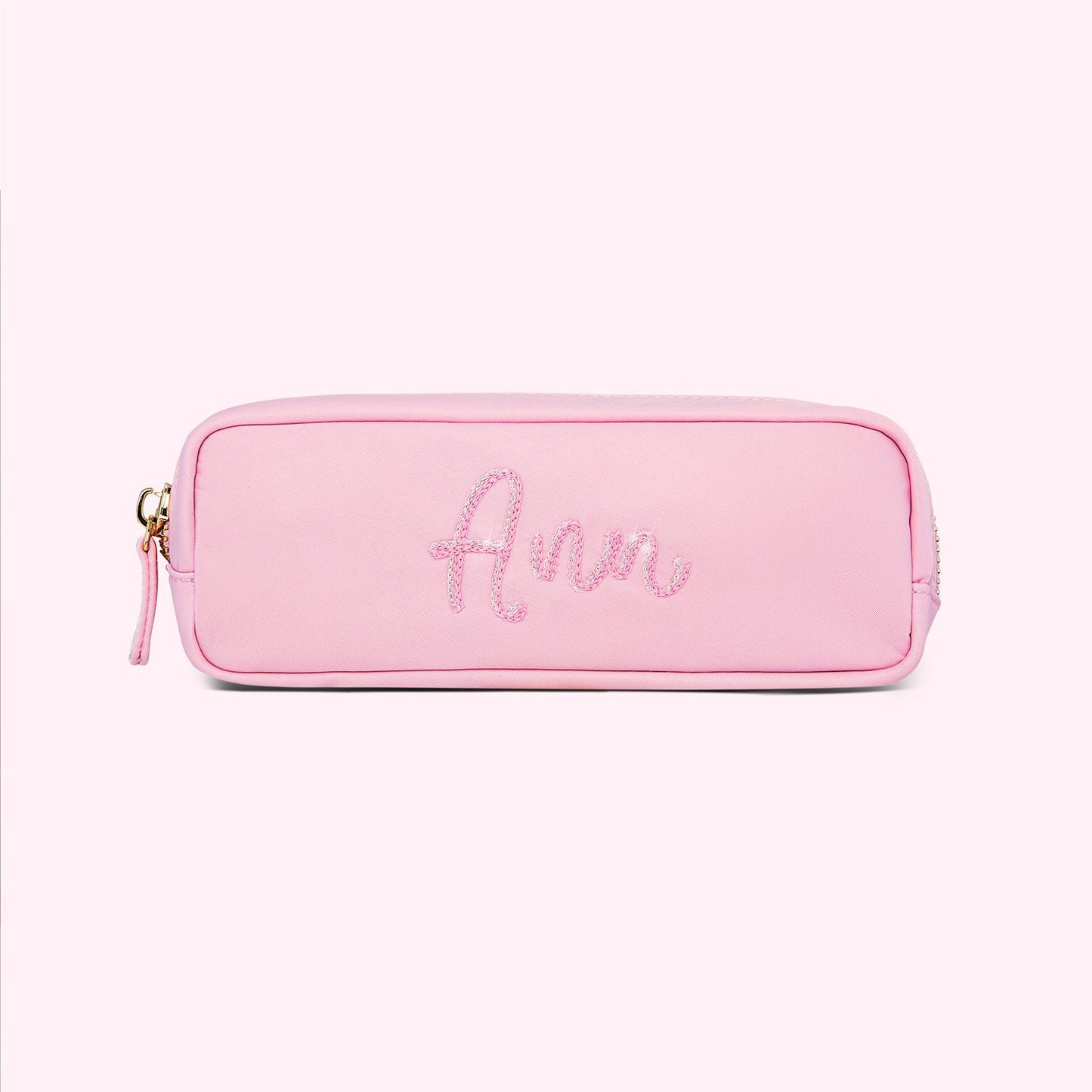 Custom Embroidered Classic Slim Pouch