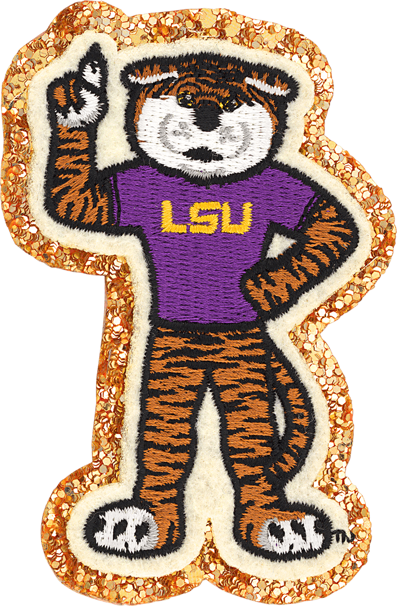 LSU "Mike the Tiger" Mascot Patch