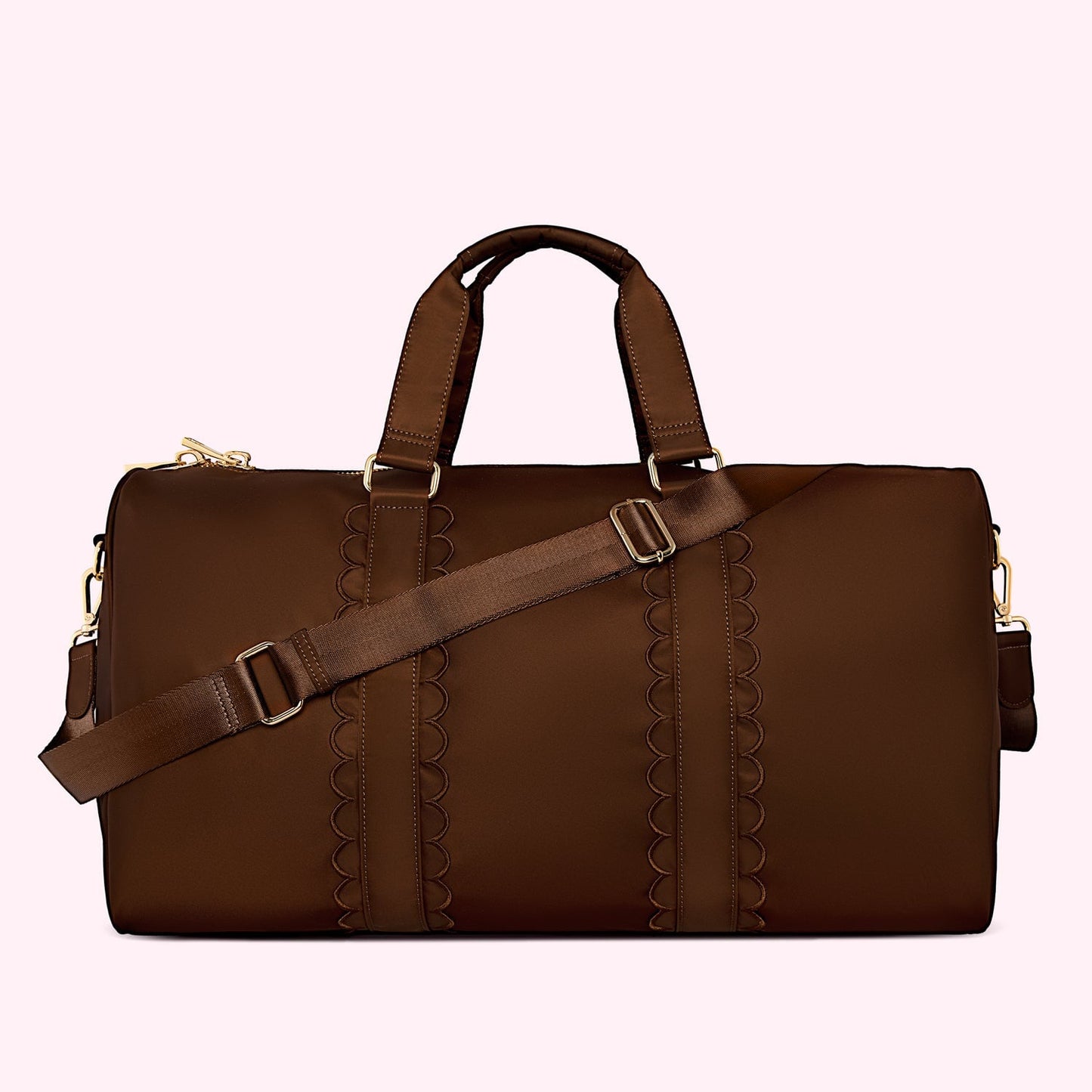 Scalloped Classic Duffle Bag