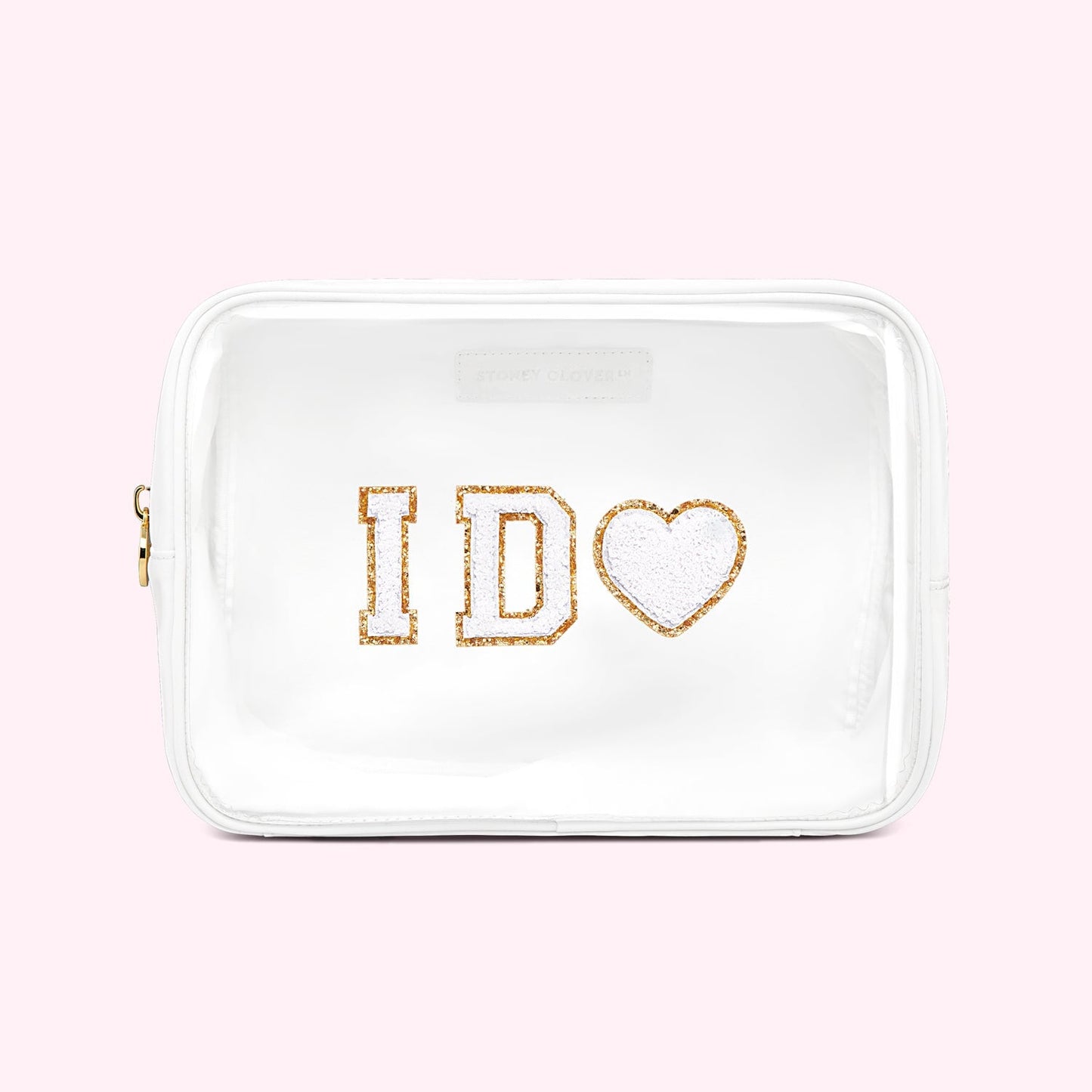 I Do Clear Front Large Pouch