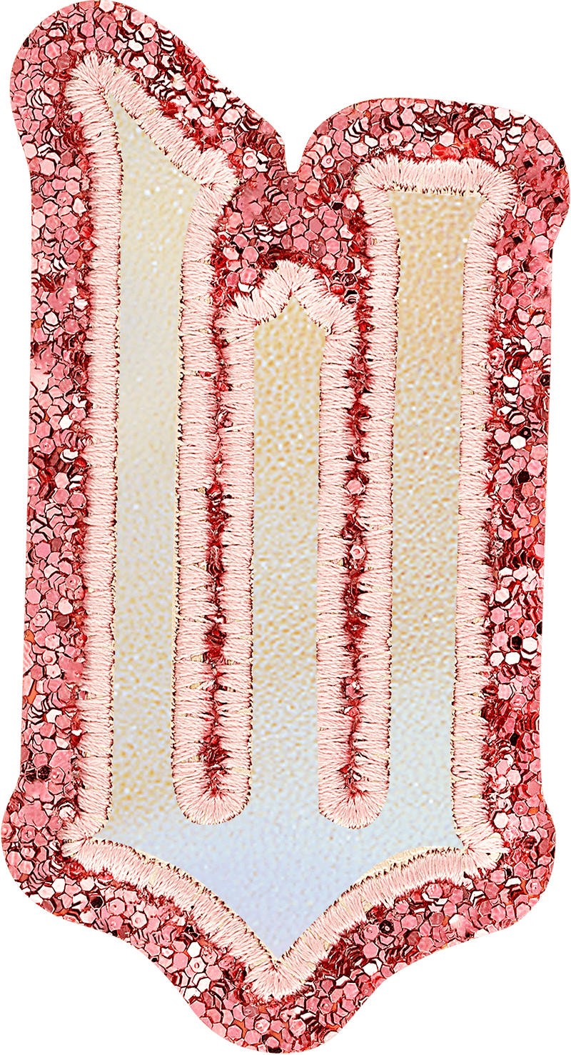 Pink W Patch