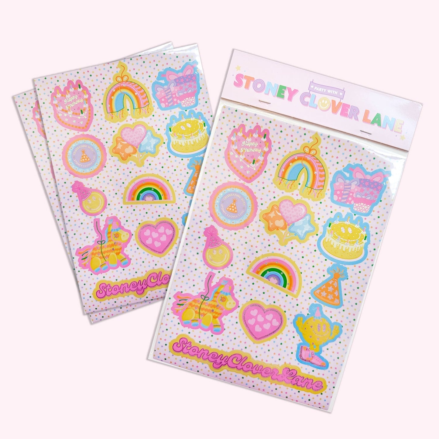Birthday Stickers (Set of 2)