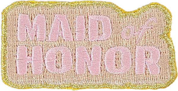 Maid of Honor Sticker Patch