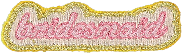 Bridesmaid Sticker Patch