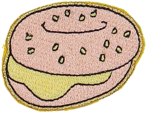 Bagel Sticker Patch