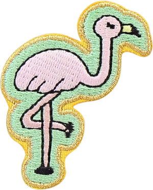 Flamingo Sticker Patch