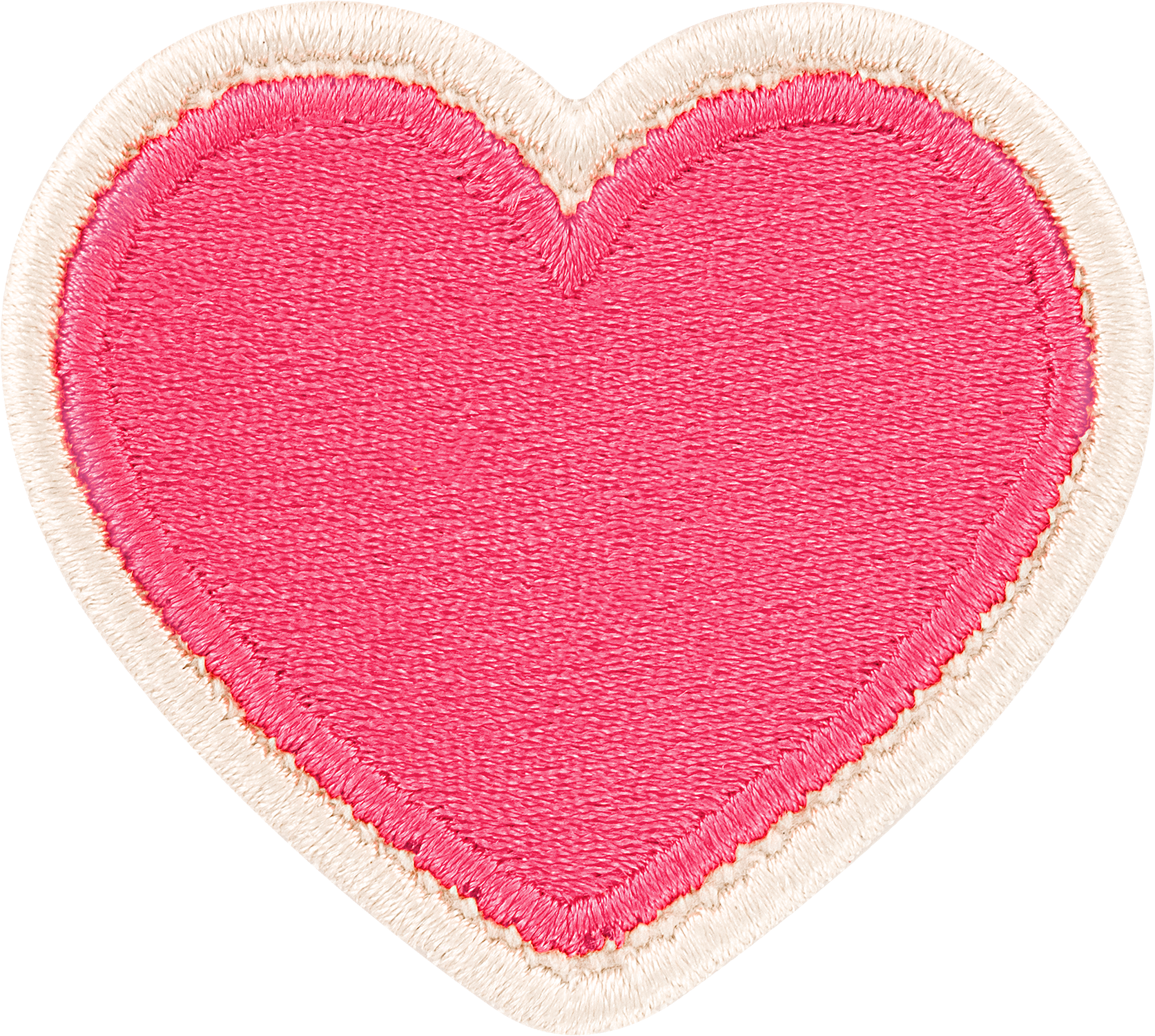 Bubblegum Embroidery Heart Sticker Patch | Stoney Clover Lane