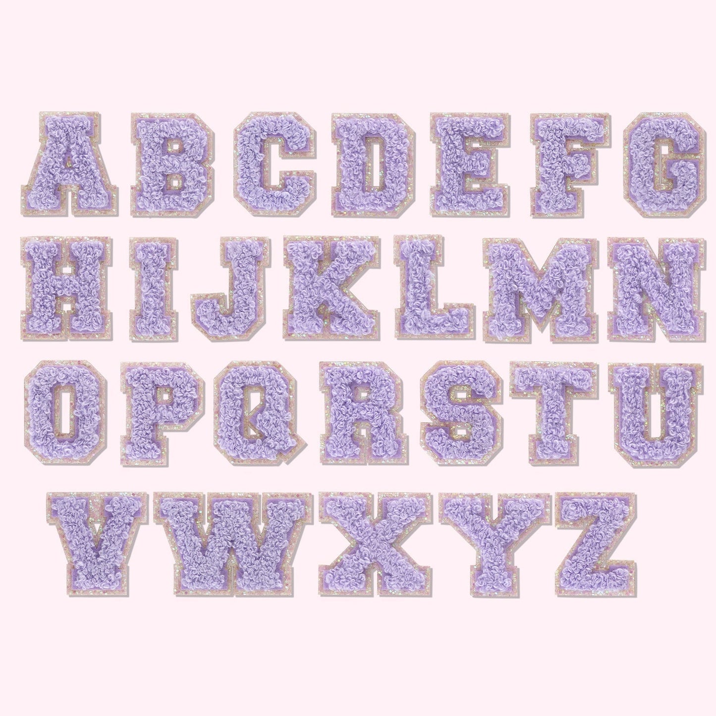 Paradise Mini Glitter Varsity Letter Patch