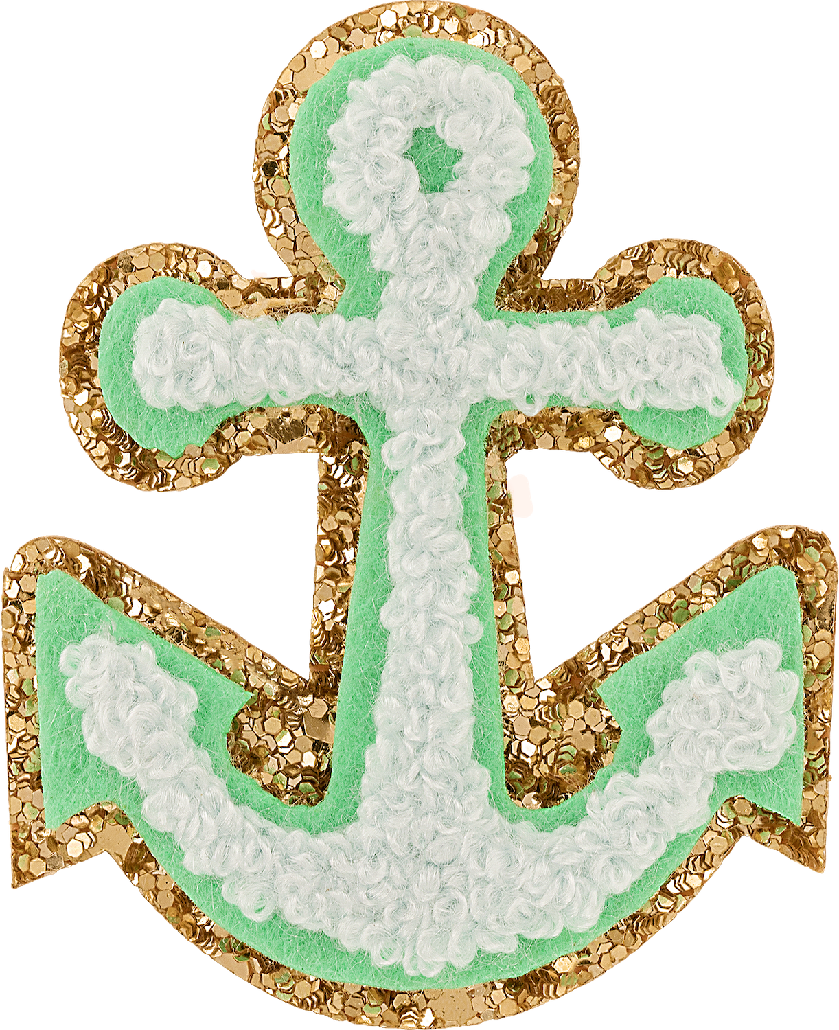 Glitter Anchor Patch