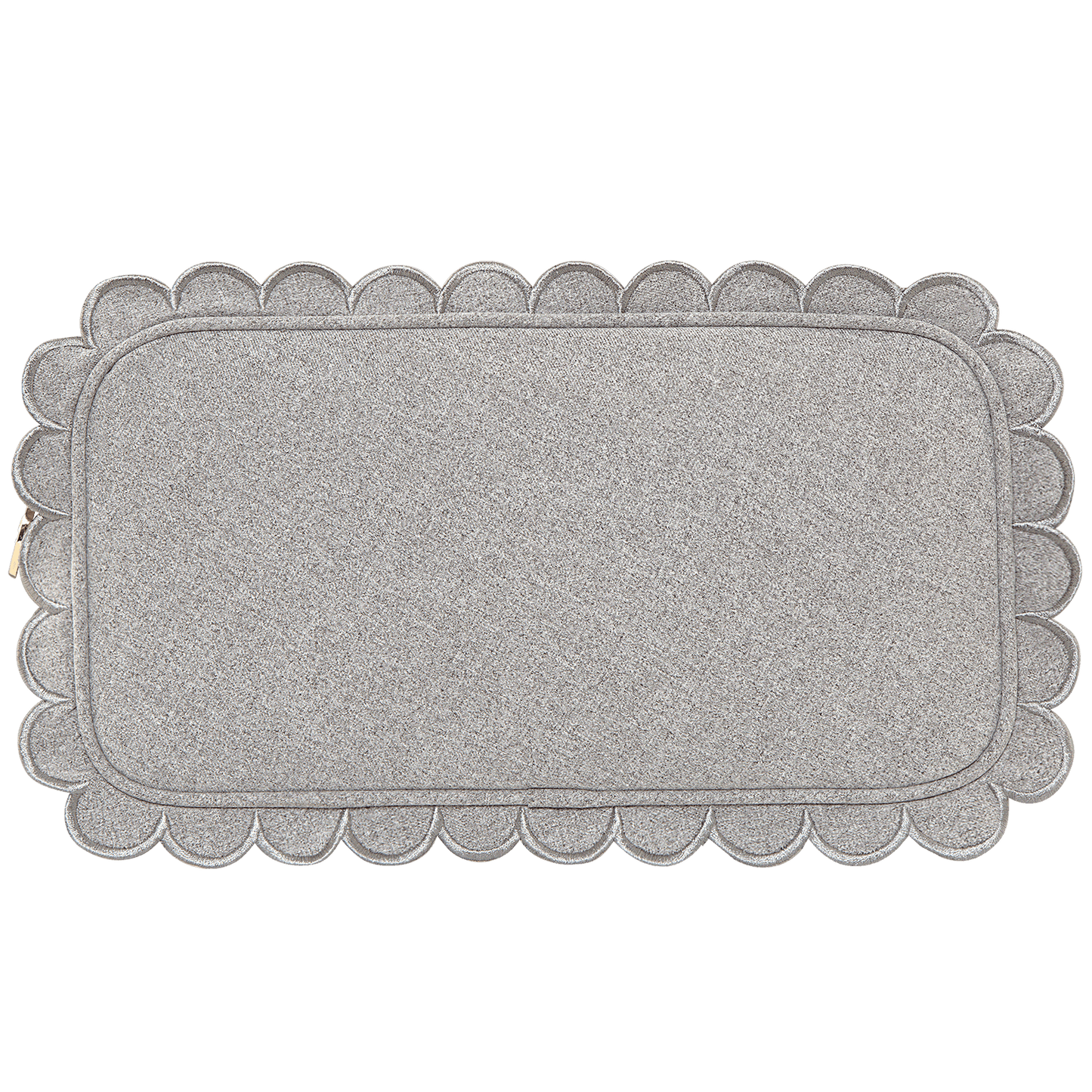 Scalloped Small Pouch