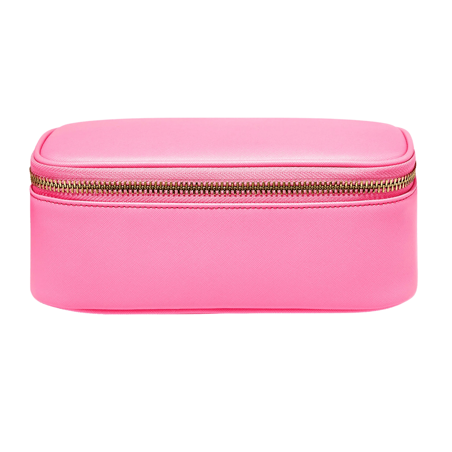 Textured Open Top Mirror Pouch