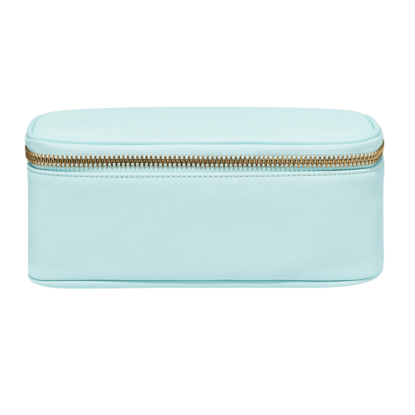 Textured Open Top Mirror Pouch
