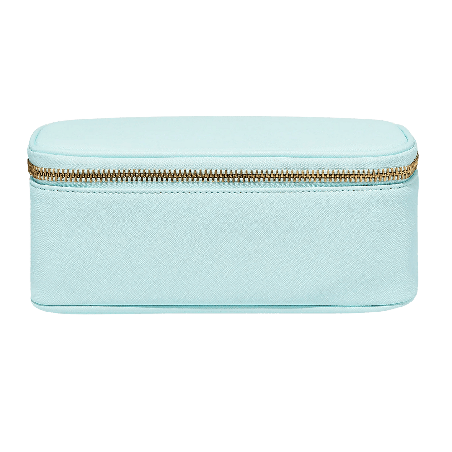 Textured Open Top Mirror Pouch