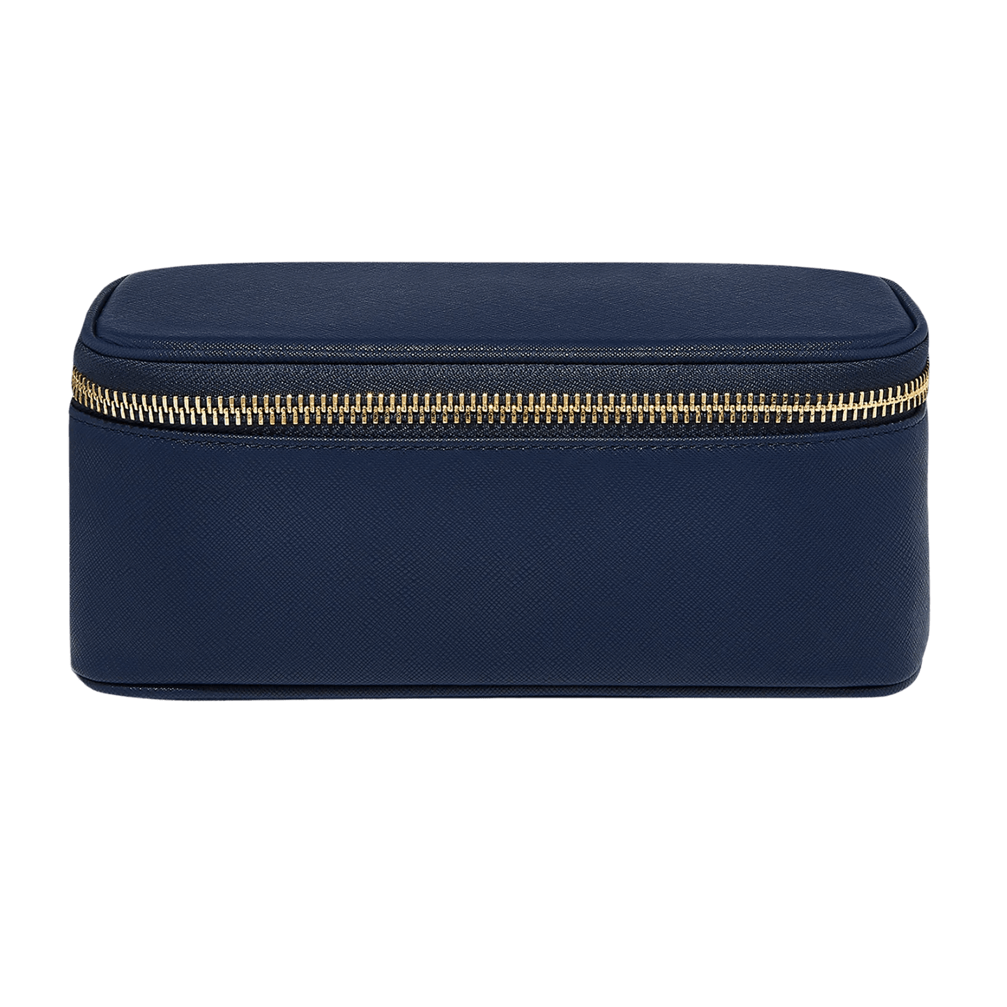 Textured Open Top Mirror Pouch