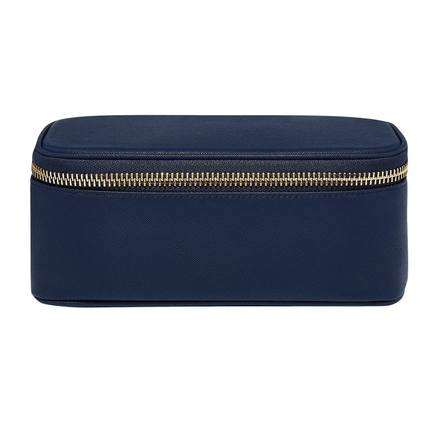 Textured Open Top Mirror Pouch