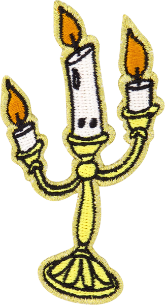 Disney Princess Lumiere Patch
