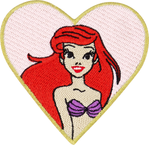Disney Princess Ariel Heart Patch