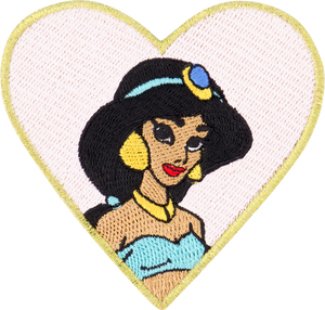 Disney Princess Jasmine Heart Patch