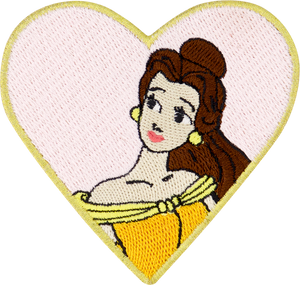 Disney Princess Belle Heart Patch