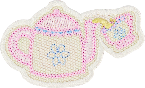 High Tea Pot & Cup Patch