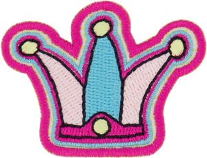 NOLA Mardi Gras Crown Patch