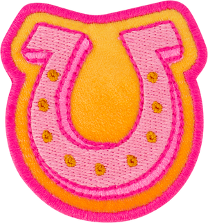 NSH Horseshoe on Orange Patch