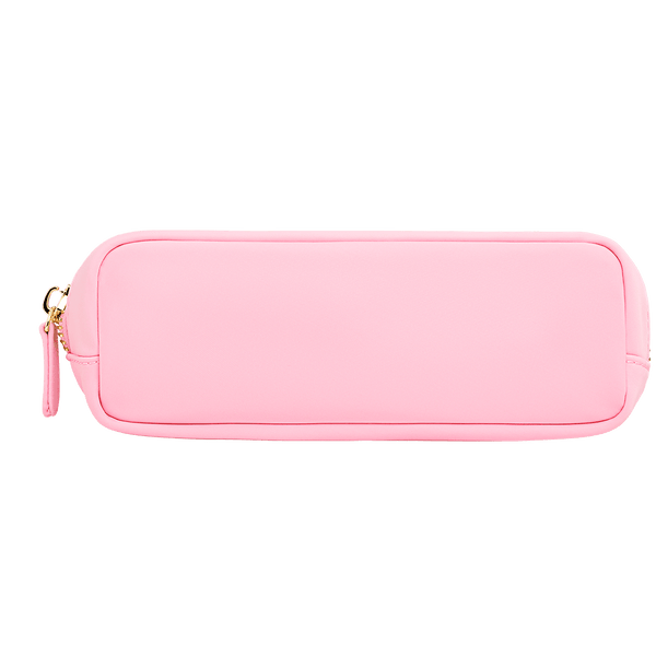 Small Pencil Case Makeup Bag for Purse Cute Pencil Pouch Preppy Nylon  Makeup Brush Bag with Zipper Girls Portable Stationery Storage Case Small Pen  Bag for Office School College(Slim-Periwinkle) Periwinkle Slim