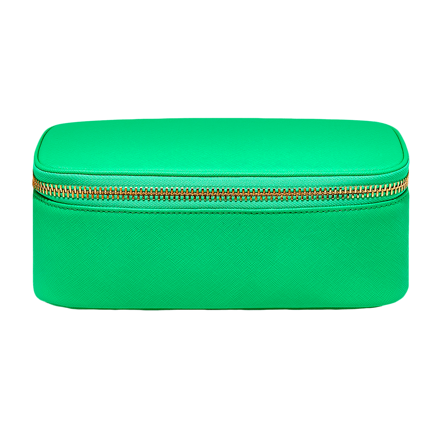 Textured Open Top Mirror Pouch