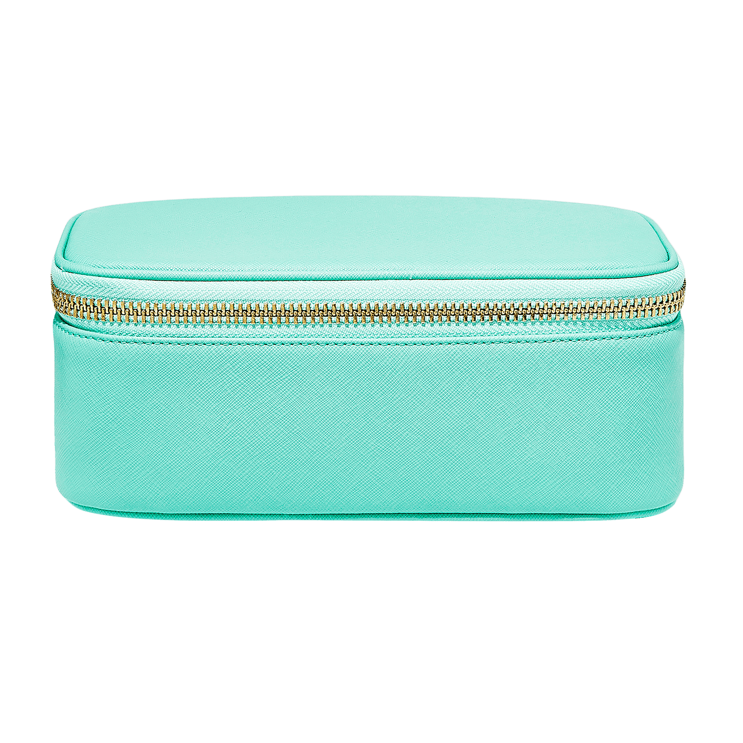 Textured Open Top Mirror Pouch