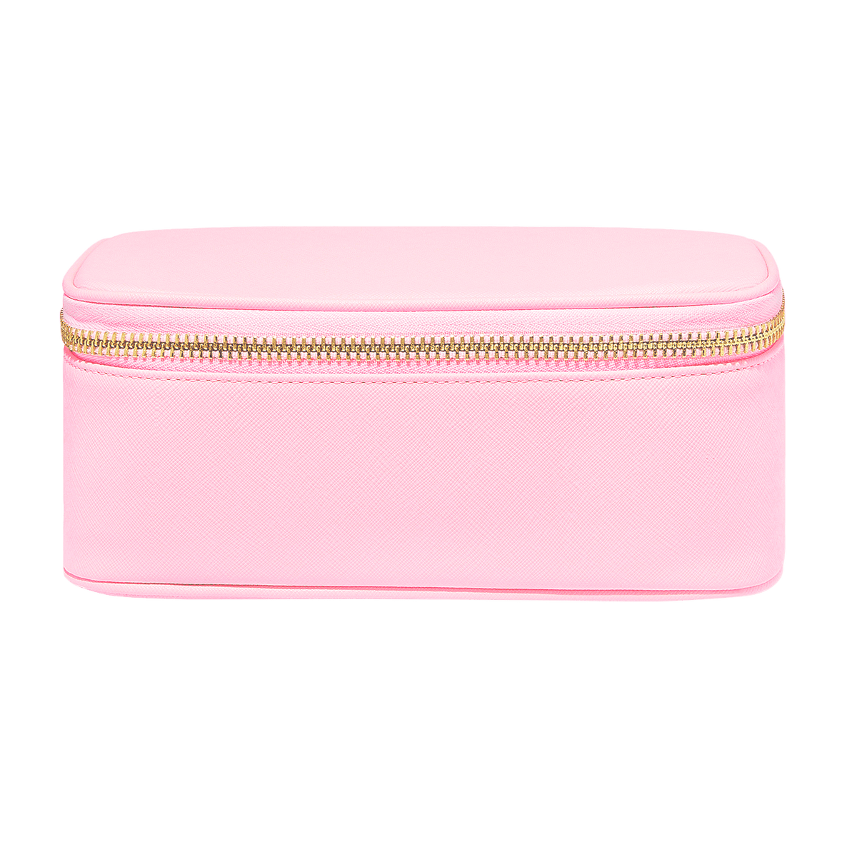 Textured Open Top Mirror Pouch