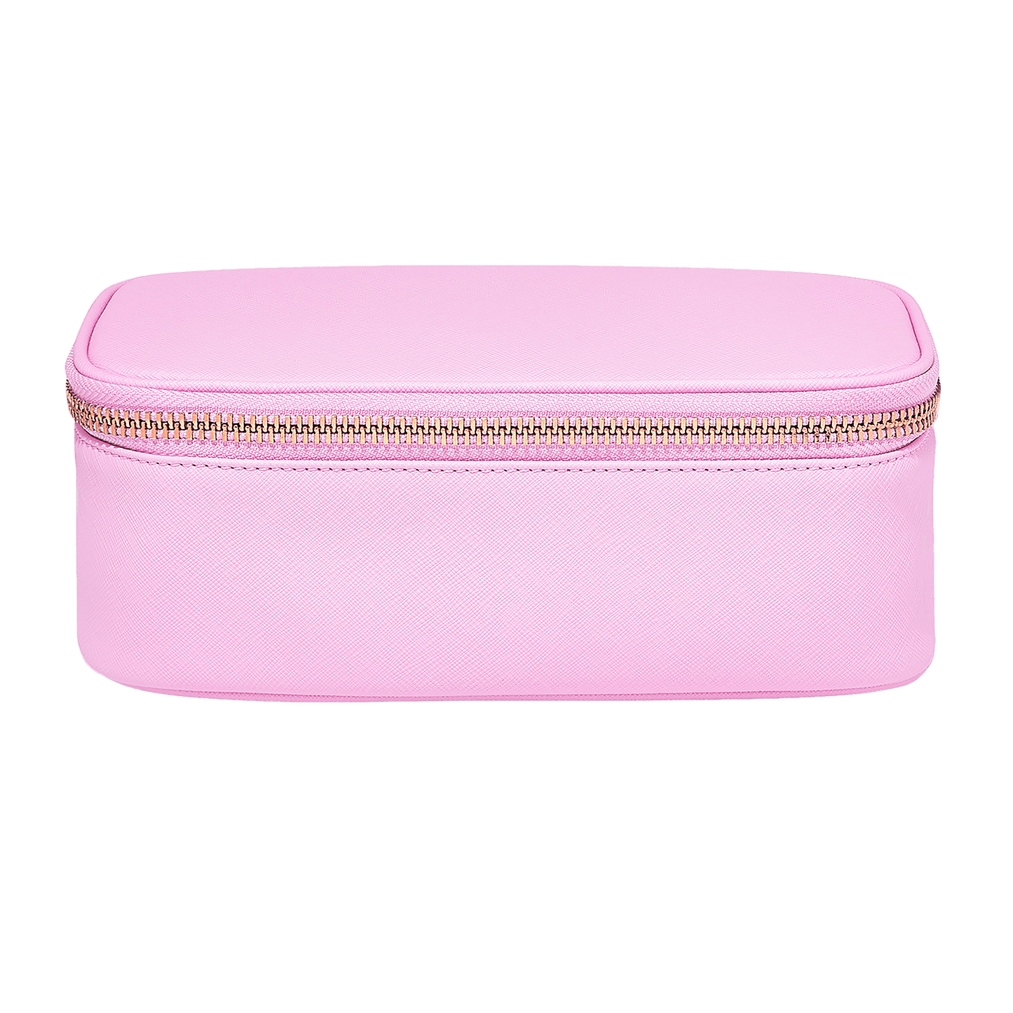 Textured Open Top Mirror Pouch