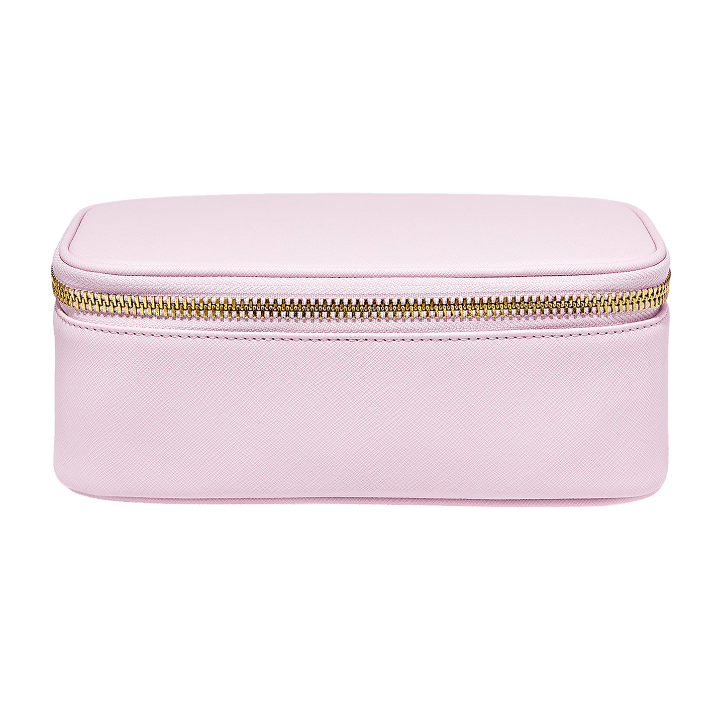 Textured Open Top Mirror Pouch