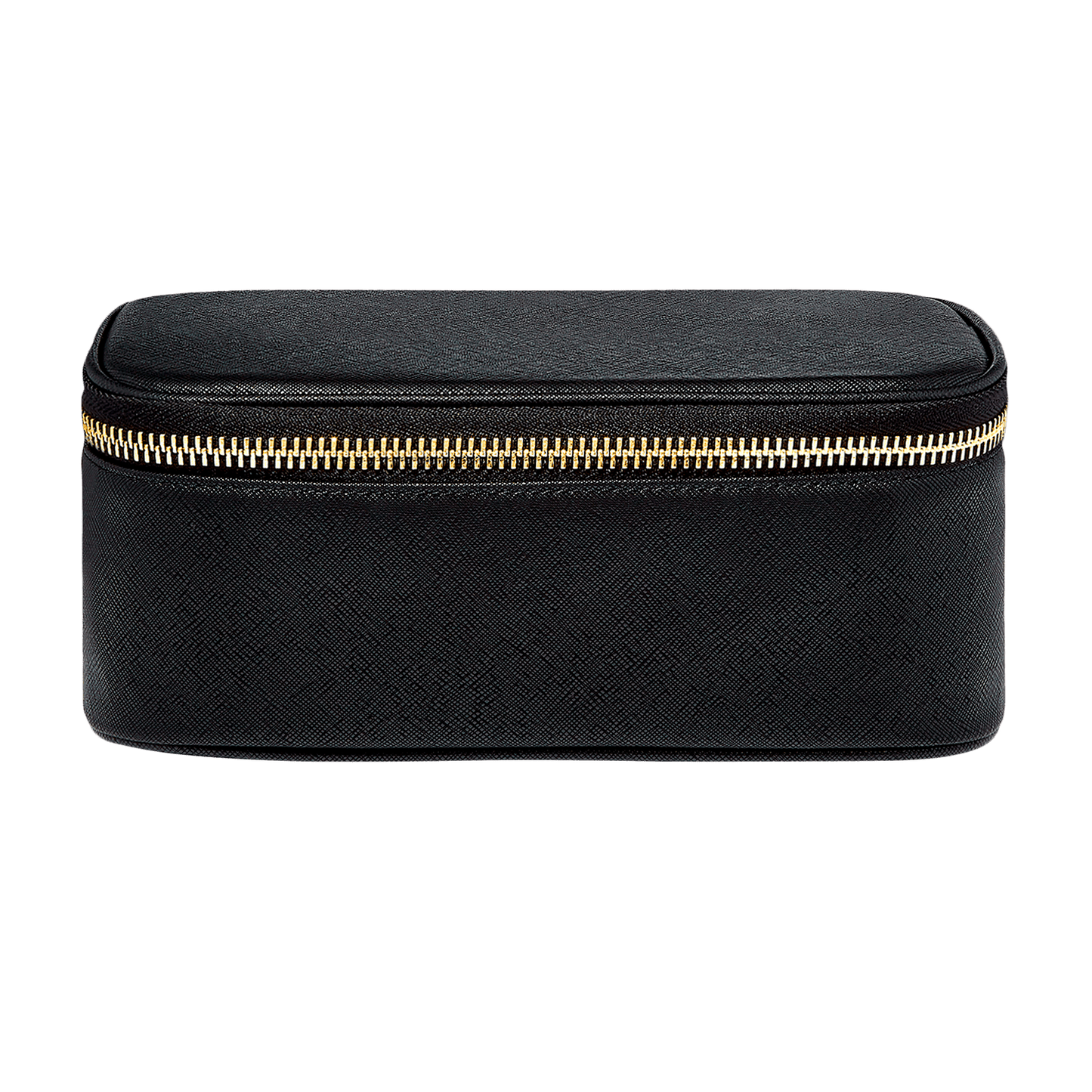 Textured Open Top Mirror Pouch