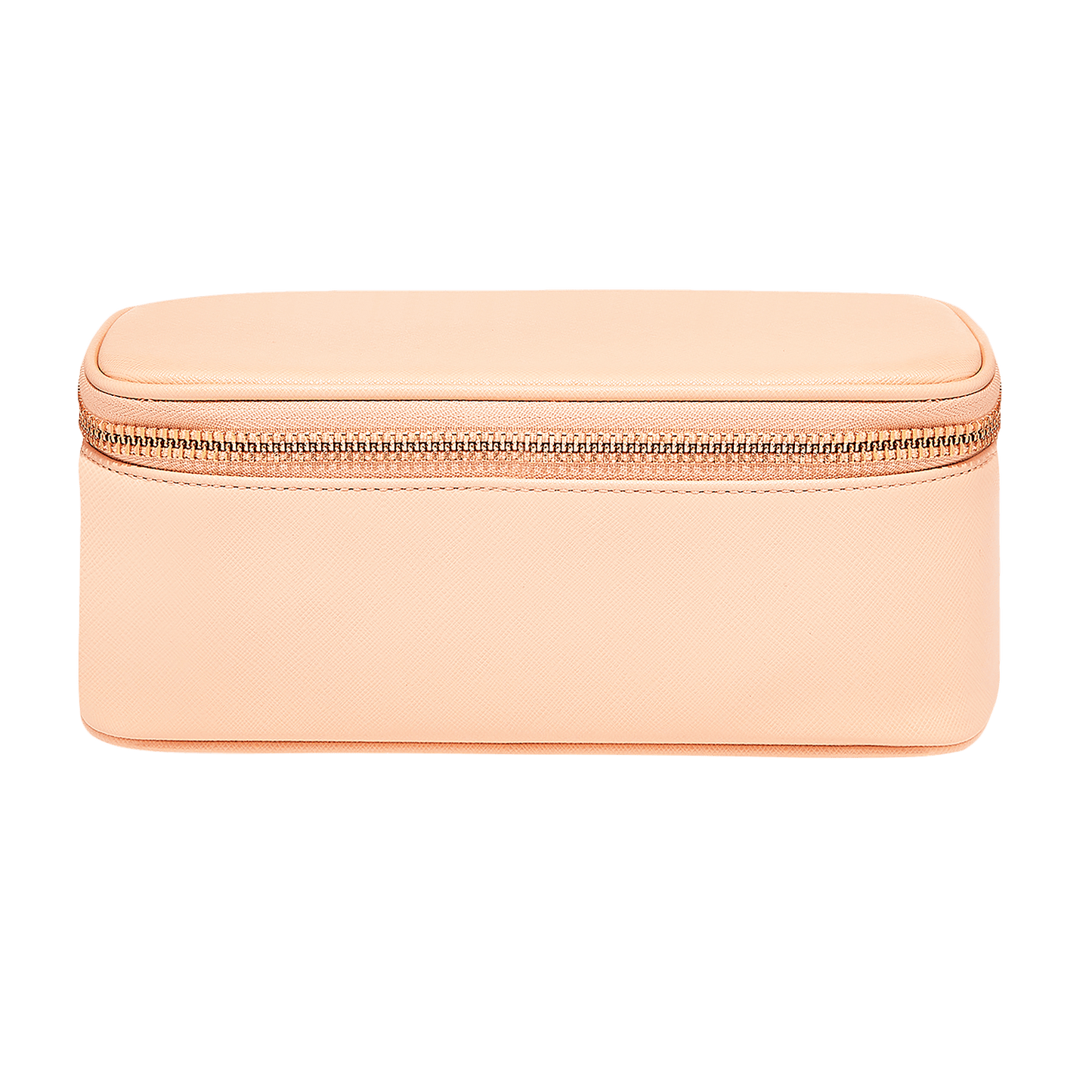 Textured Open Top Mirror Pouch