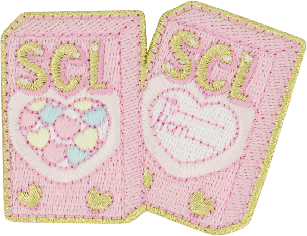 Candy Hearts Patch
