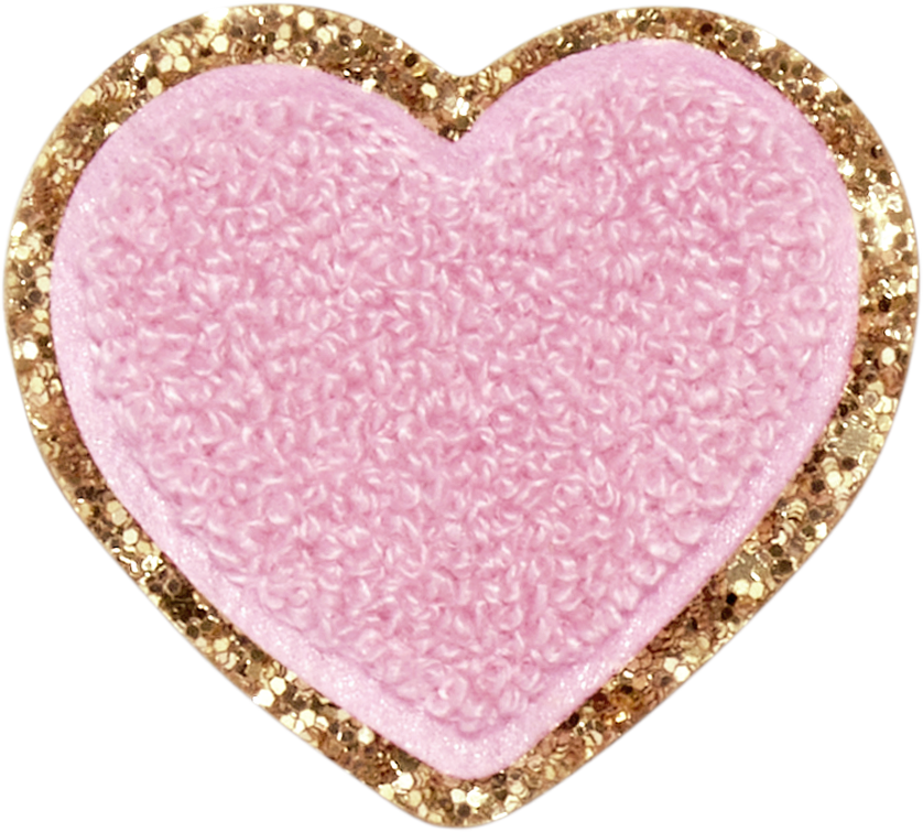 Stoney Clover Lane- Lilac Glitter Heart