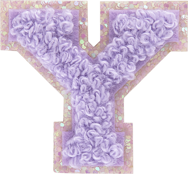 Paradise Mini Glitter Varsity Letter Patch