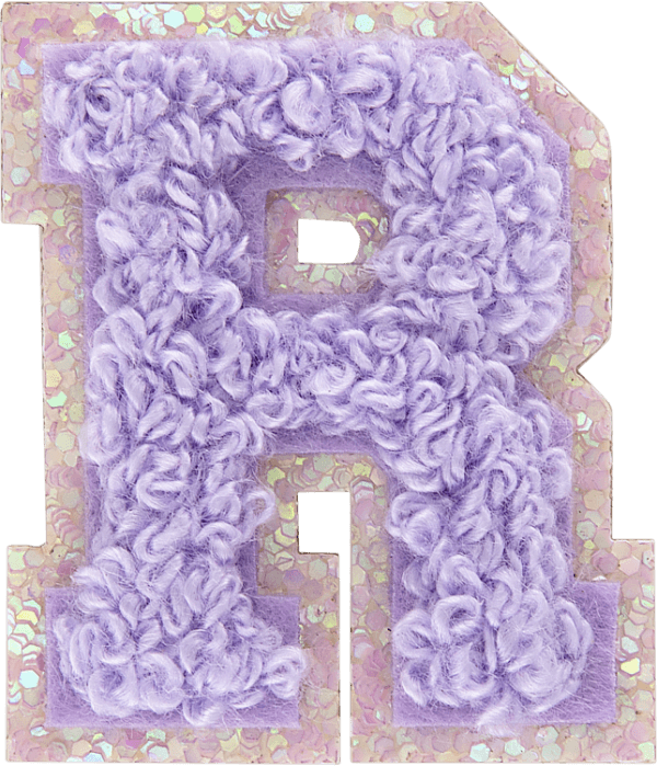 Paradise Mini Glitter Varsity Letter Patch