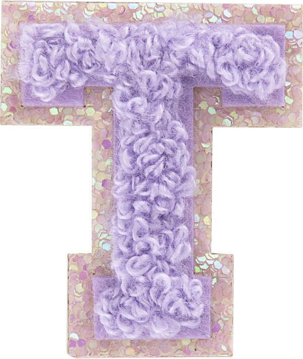 Paradise Mini Glitter Varsity Letter Patch