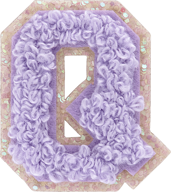 Paradise Mini Glitter Varsity Letter Patch